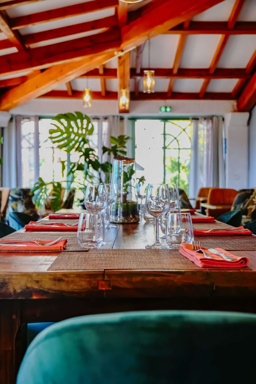 La salle du restaurant Côté Jardin